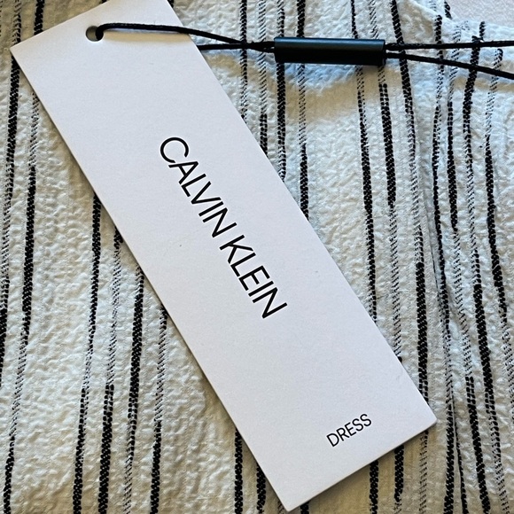🔥SALE🔥CALVIN KLEIN NWTS SLEEVELESS WRAP DRESS SZ 6 - Picture 9 of 12